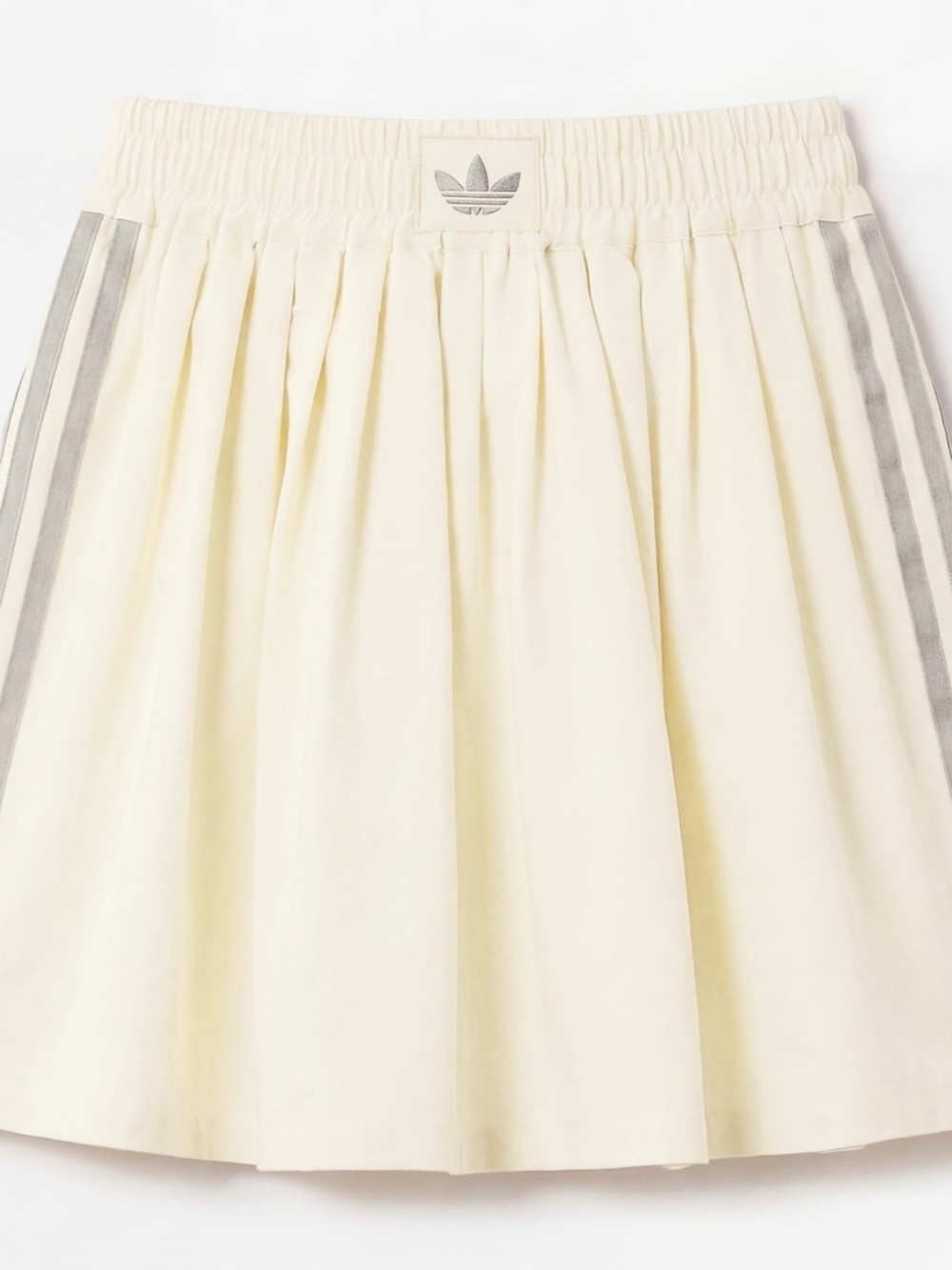 adidas Originals × ASOS pleated skort in buttermilk